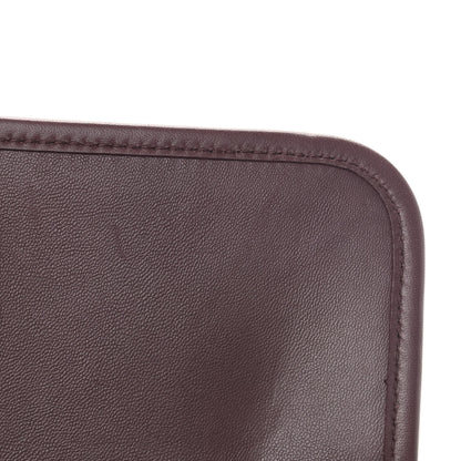 Saint Laurent Lambskin Matelasse Monogram Medium Niki Chain Satchel Burgundy 5 of 9