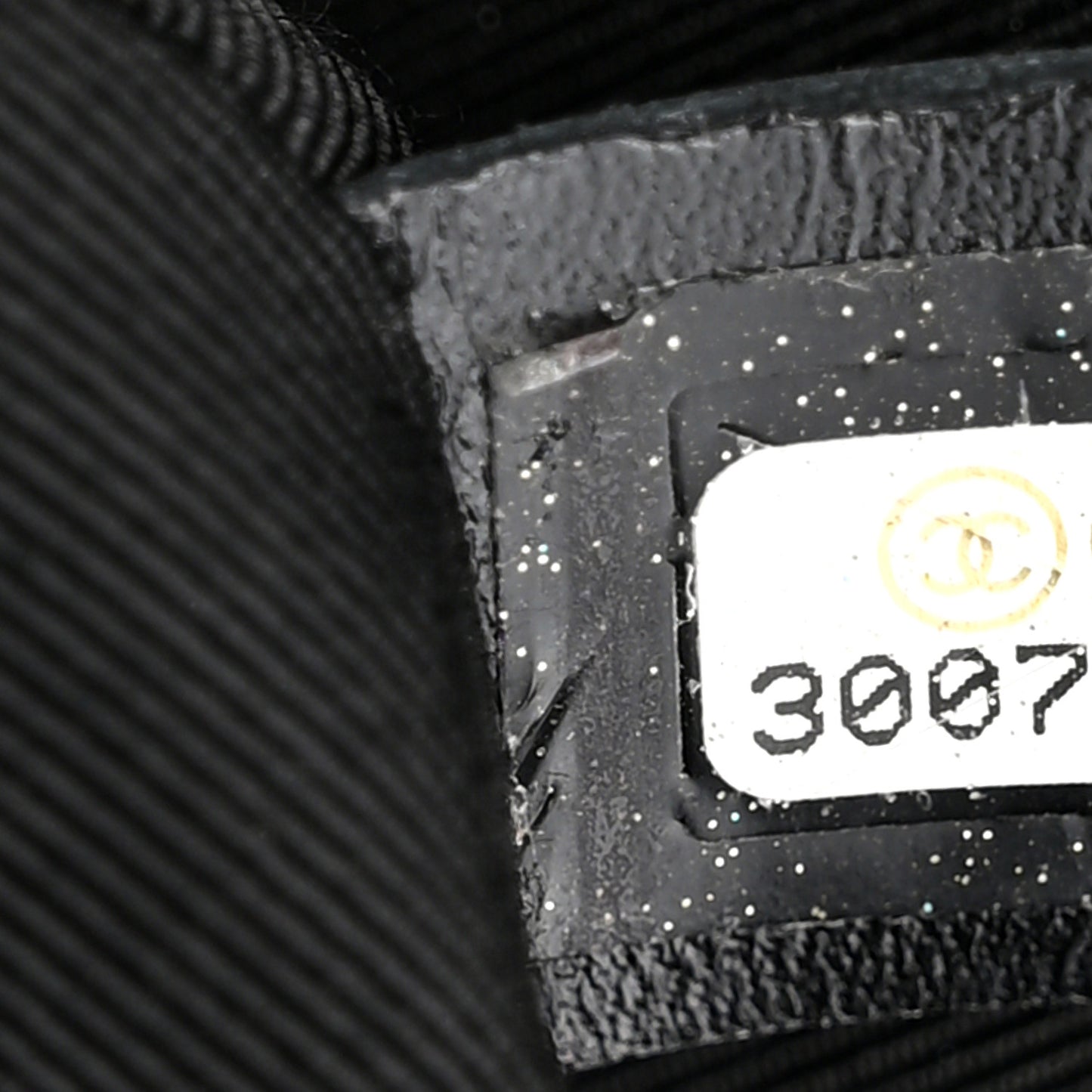 Glazed Calfskin Quilted Medium Chain Around Boy Flap Black