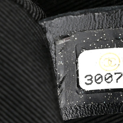 Chanel Glazed Calfskin Quilted Medium Chain Around Boy Flap Black 7 of 10