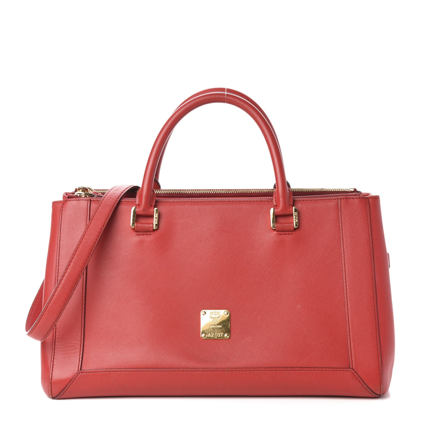 Saffiano Nuovo Tote Red