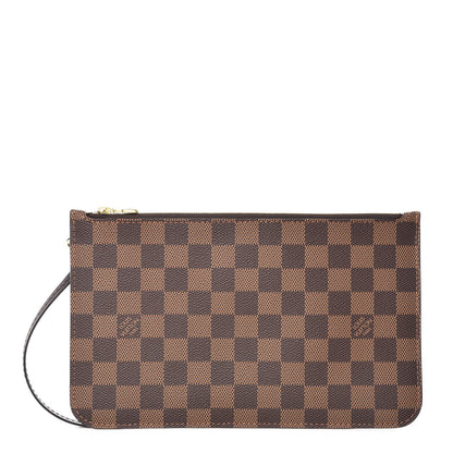Louis Vuitton Damier Ebene Neverfull MM GM Pochette 1 of 8