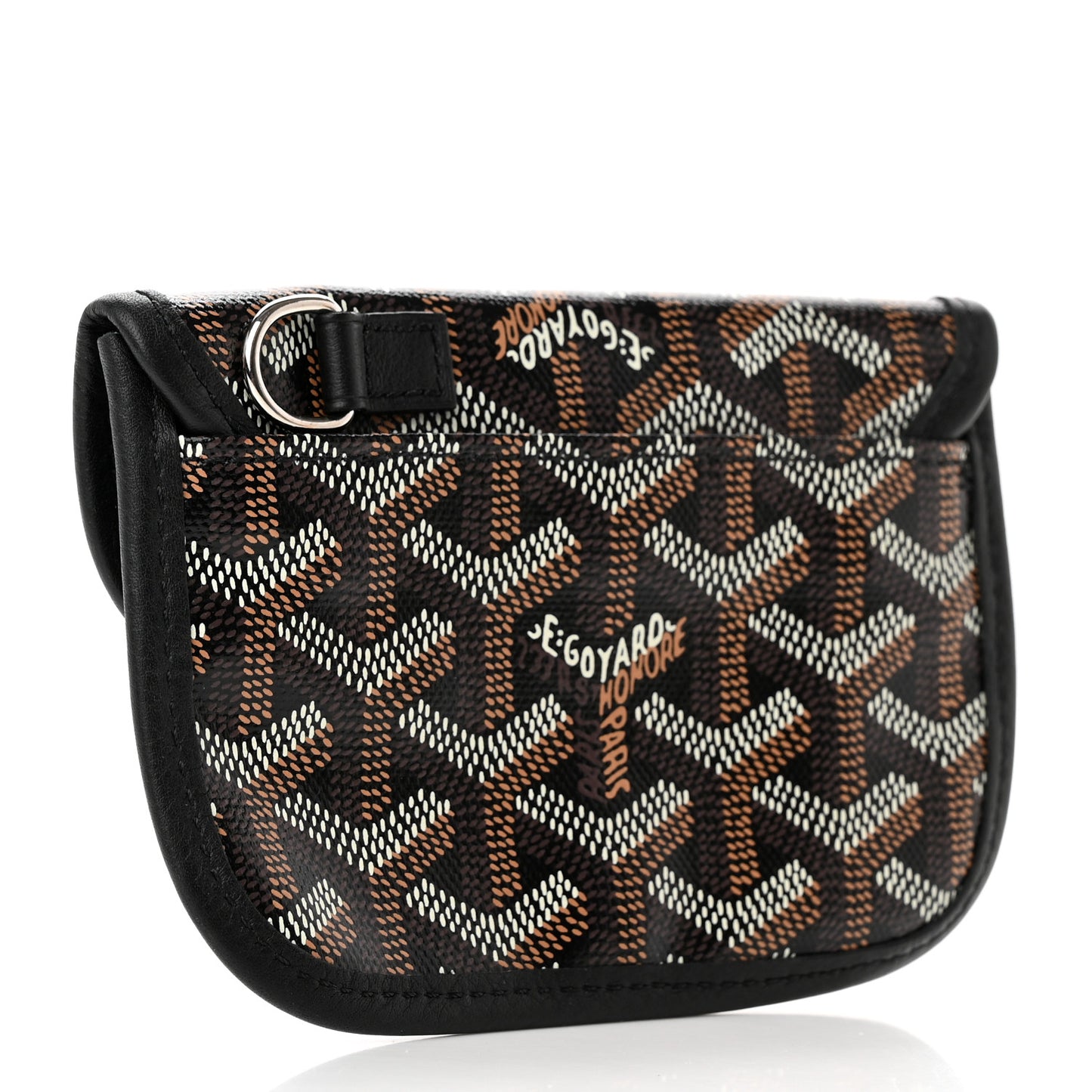 Goyardine Mini Anjou Pouch Black