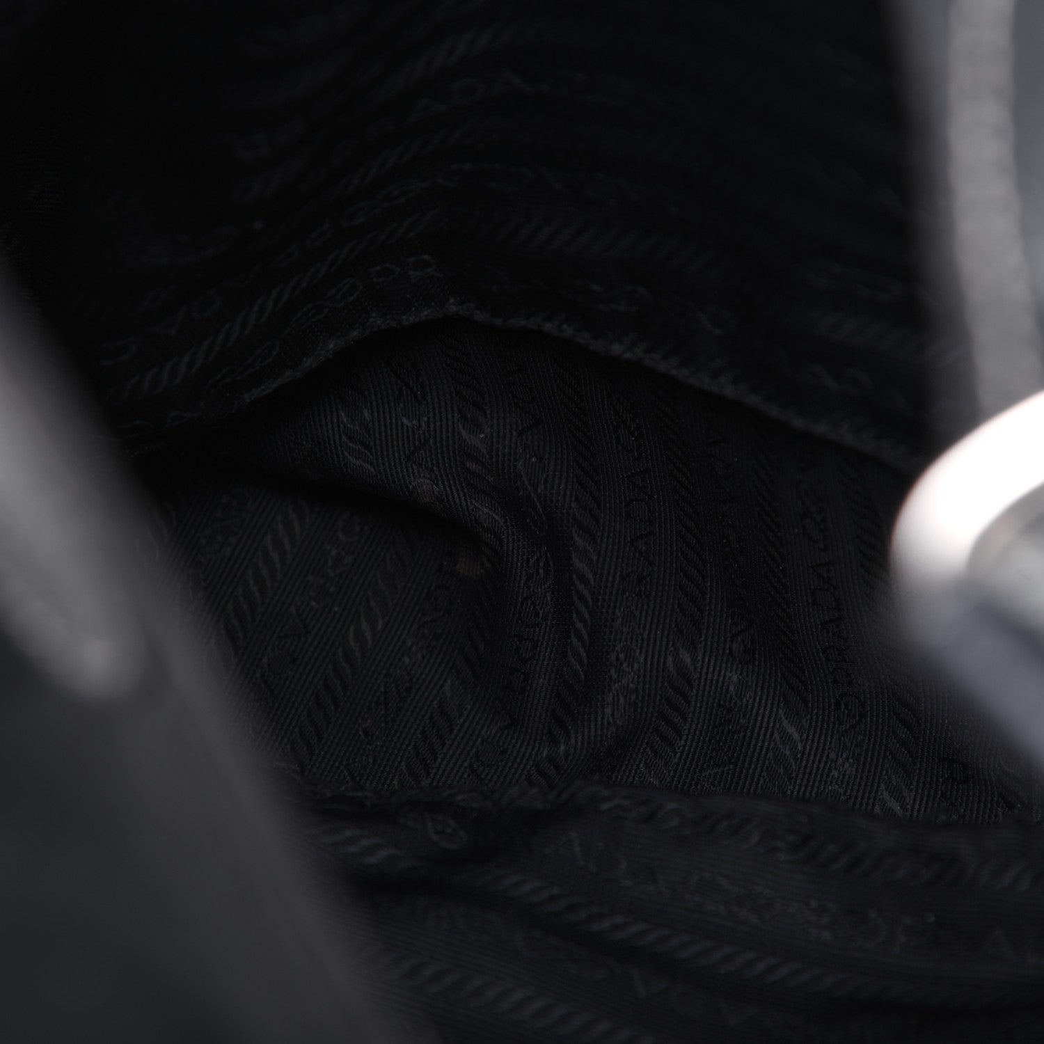 Prada Tessuto Nylon Hobo Black 27 of 27