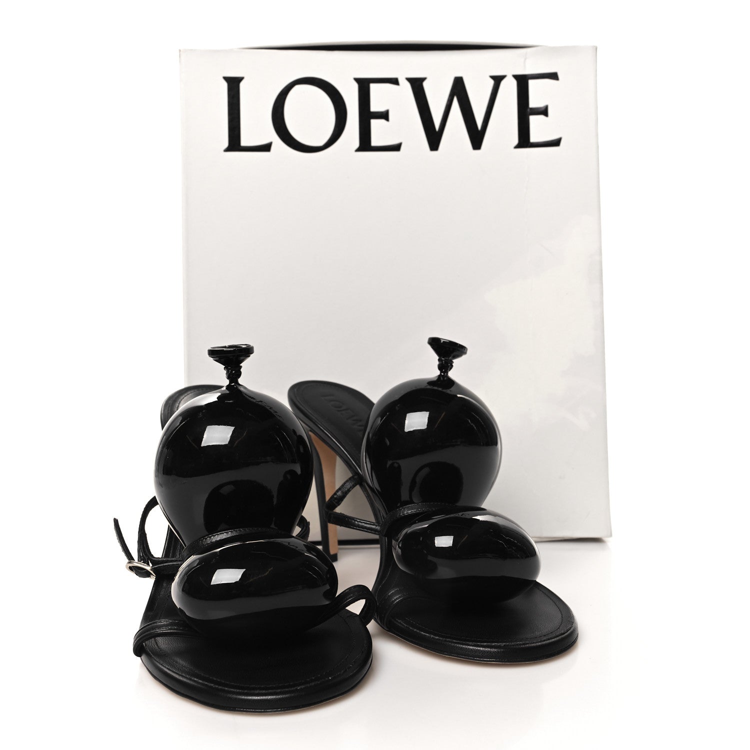 Loewe Calfskin Balloon 100 Sandal 40 Balck 8 of 8