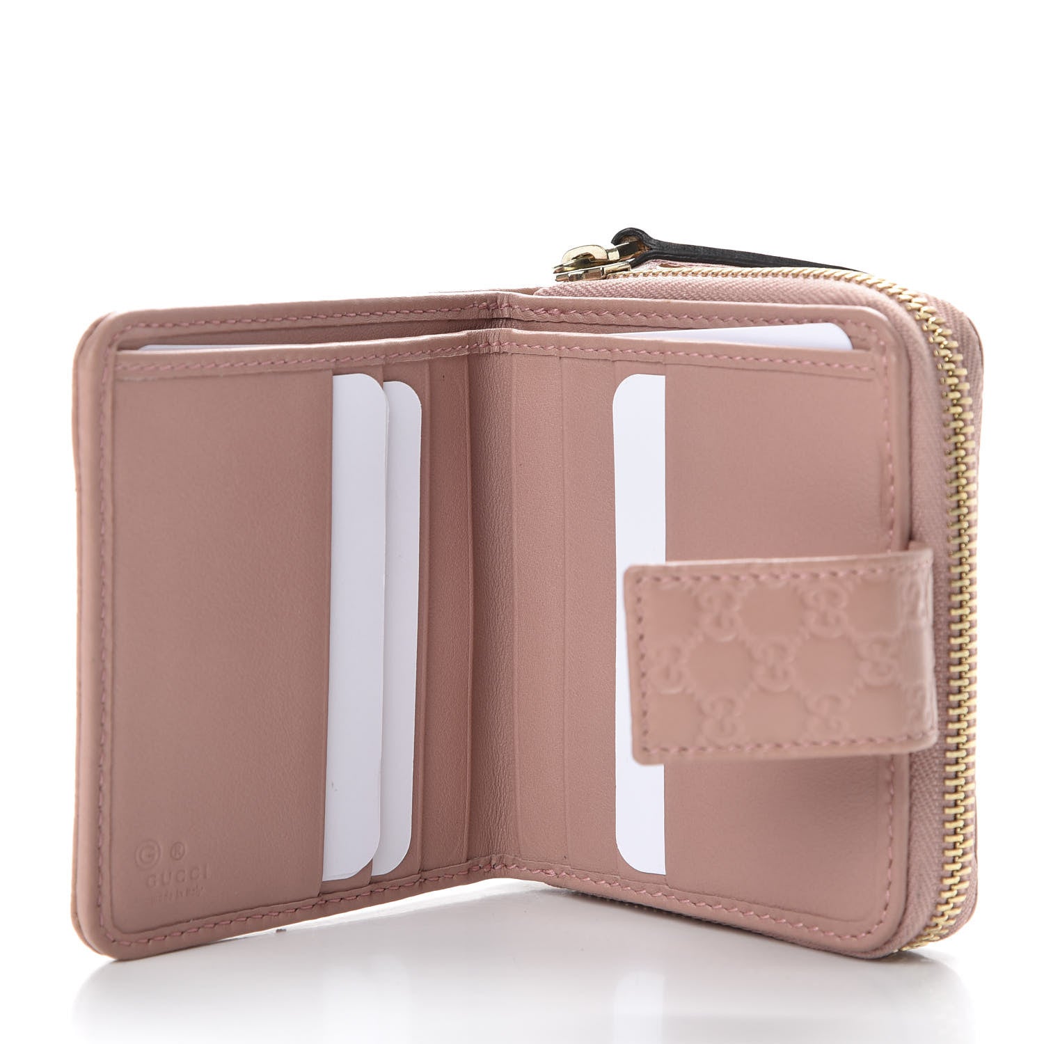 Gucci Microguccissima Compact Wallet Soft Pink 6 of 8