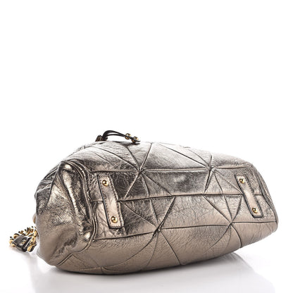 Marc Jacobs Metallic Calfskin Patchwork Stam Bronze 5 of 11