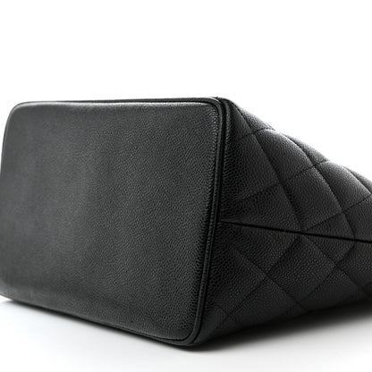 Chanel Caviar Quilted Medallion Black 11 of 12