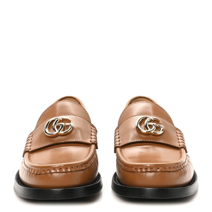 Gucci Millennial Ribot Womens GG Marmont Loafers 36 Luminous Wood 36 Luminous Wood 3 of 8