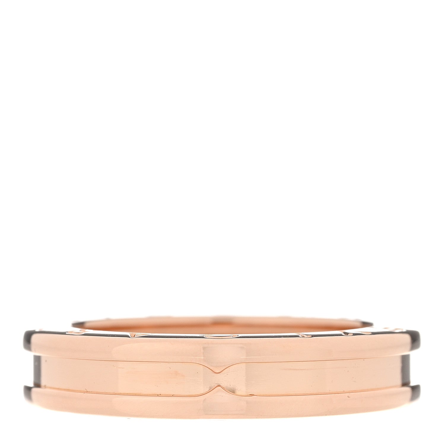 Bulgari 18K Rose Gold B.Zero1 One-Band Ring 56 7.5 1 of 4