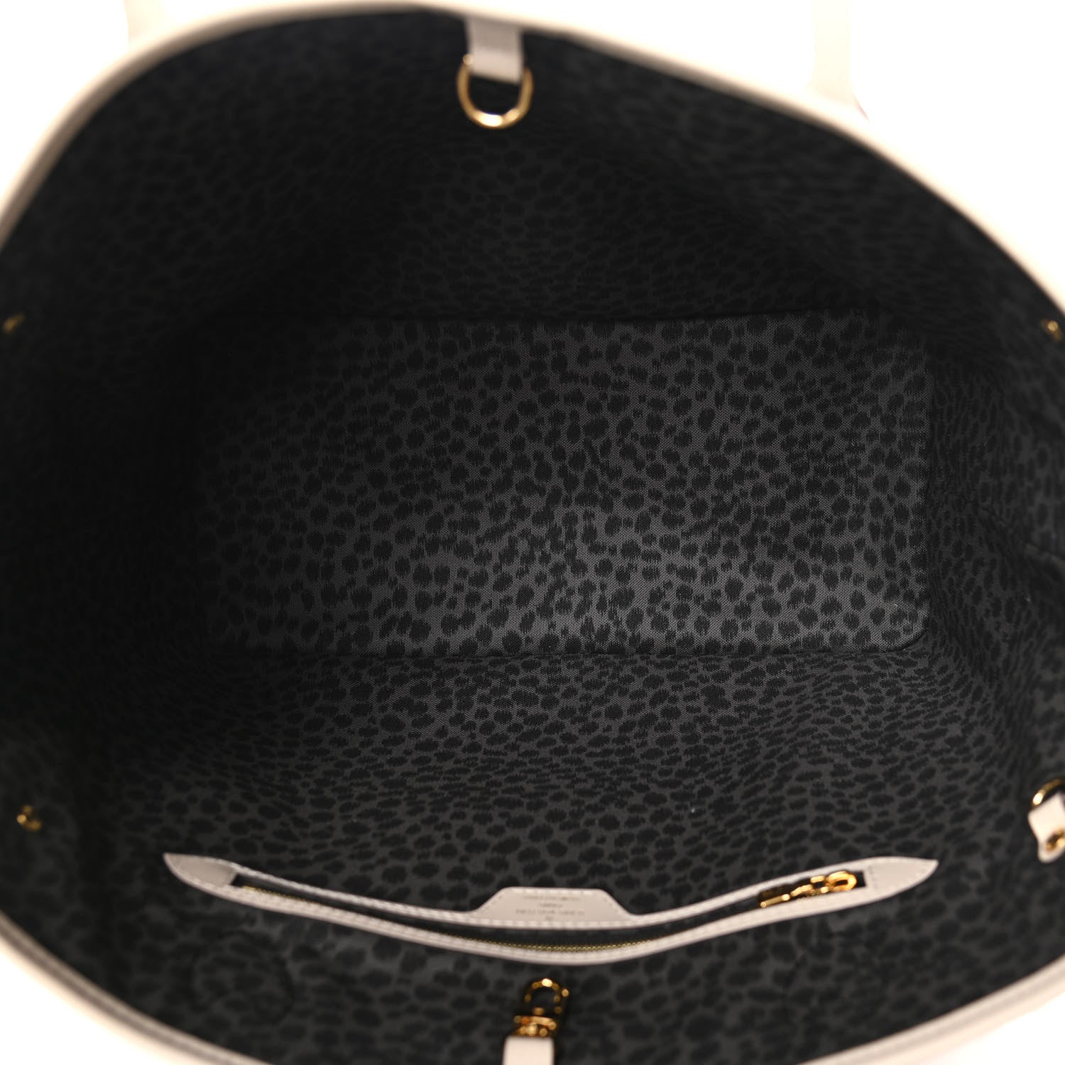 Louis Vuitton Monogram Giant Wild At Heart Neverfull MM Creme 5 of 9