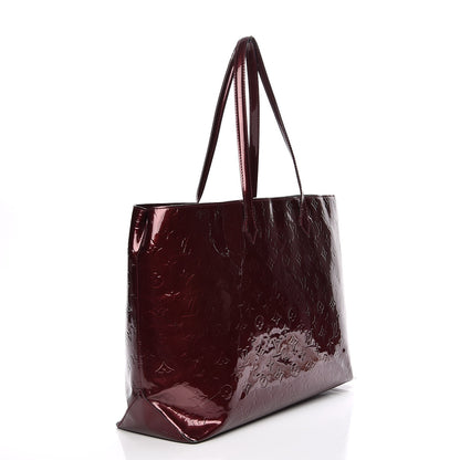 Louis Vuitton Vernis Wilshire GM Rouge Fauviste 3 of 25