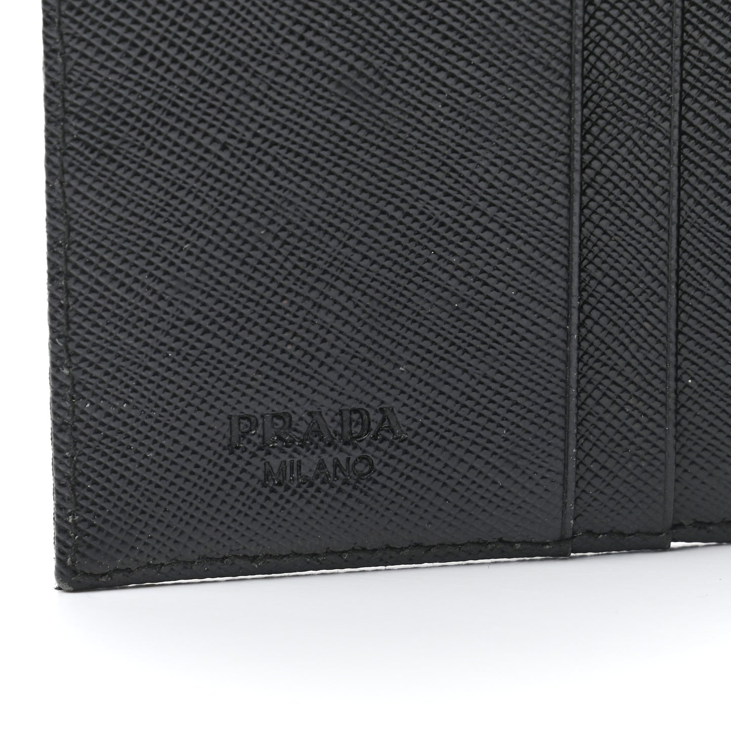 Tessuto Nylon French Wallet Black