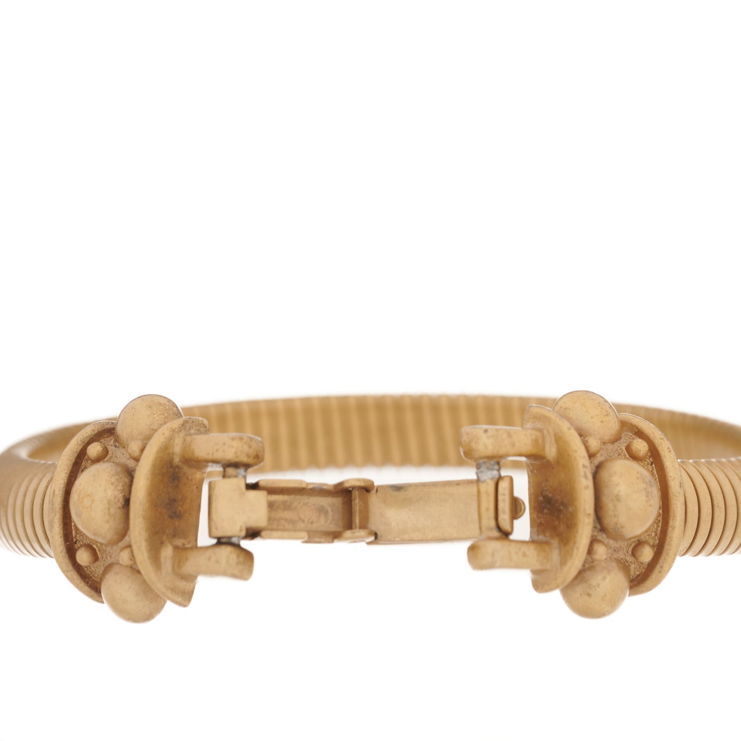 Metal Logo Bracelet Gold