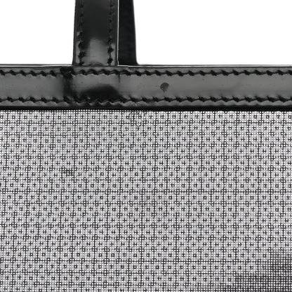 Prada Mesh Sequin Spazzolato Logo Tote Black 12 of 15