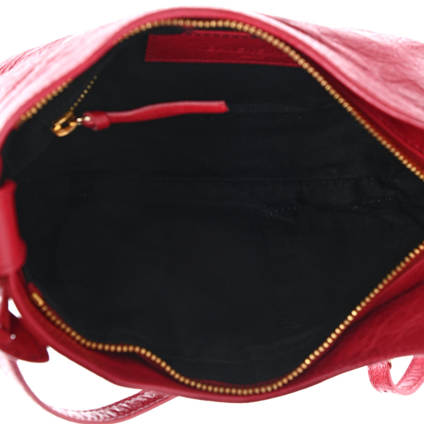 Agneau Classic Gold Hardware Hip Rouge Sapphire