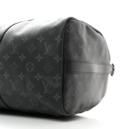 Louis Vuitton Monogram Eclipse Keepall Bandouliere 45 9 of 11