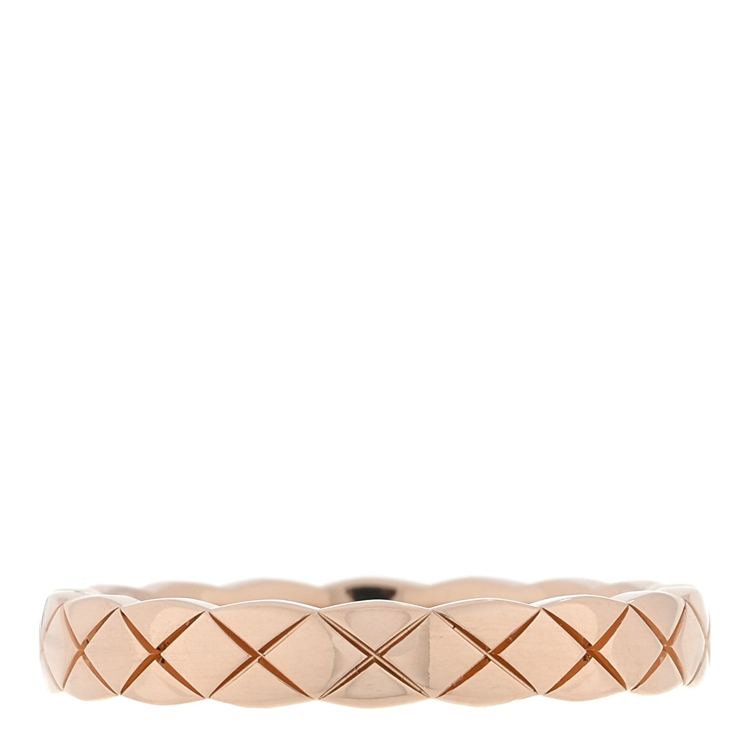Chanel 18K Beige Gold Mini Coco Crush Ring 52 6 3 of 5