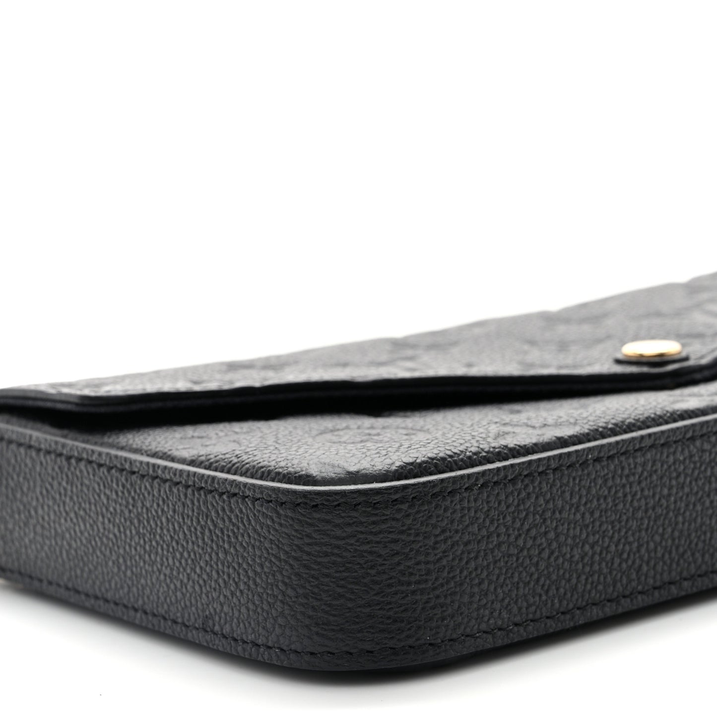 Empreinte Pochette Felicie Chain Wallet Black