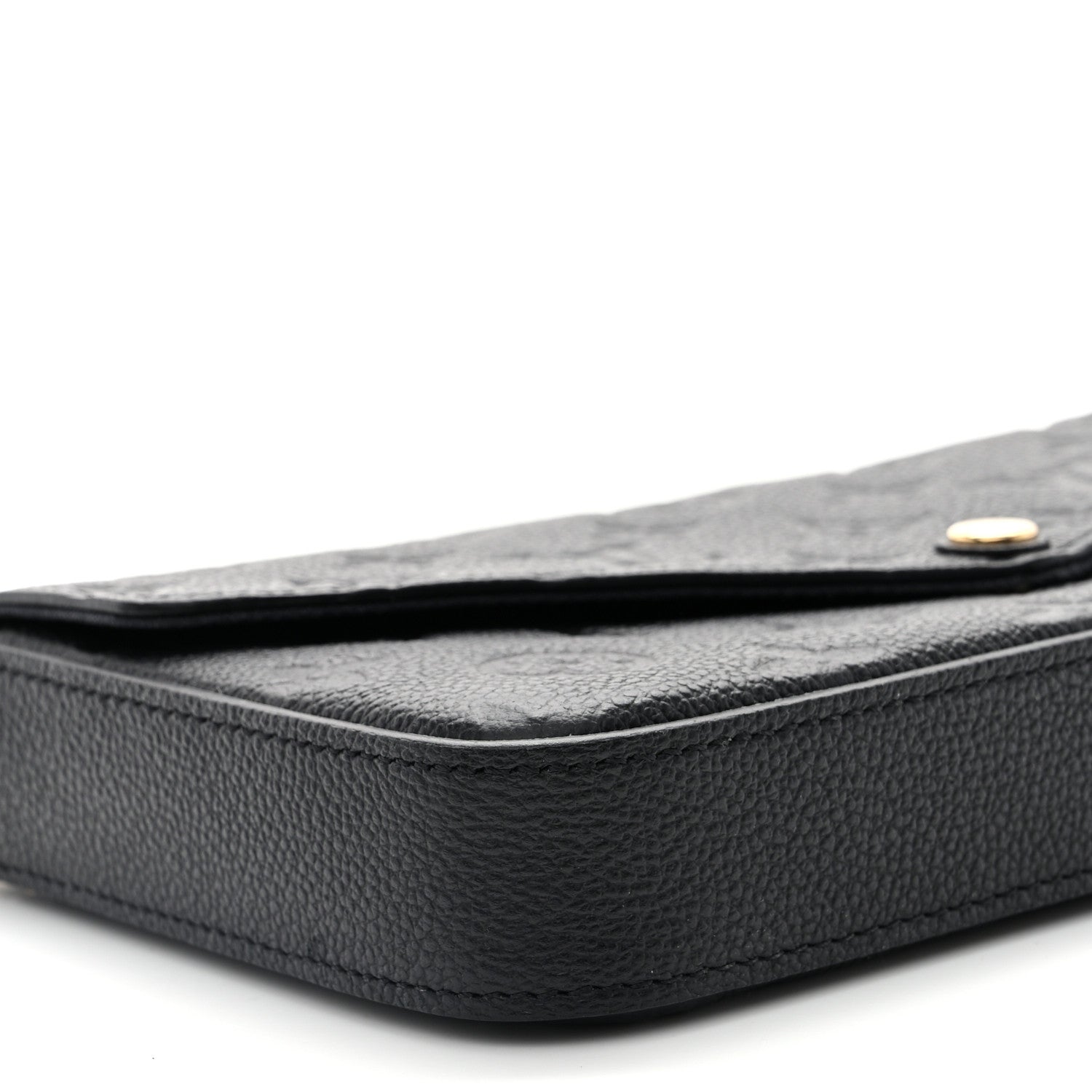 Louis Vuitton Empreinte Pochette Felicie Chain Wallet Black 9 of 11