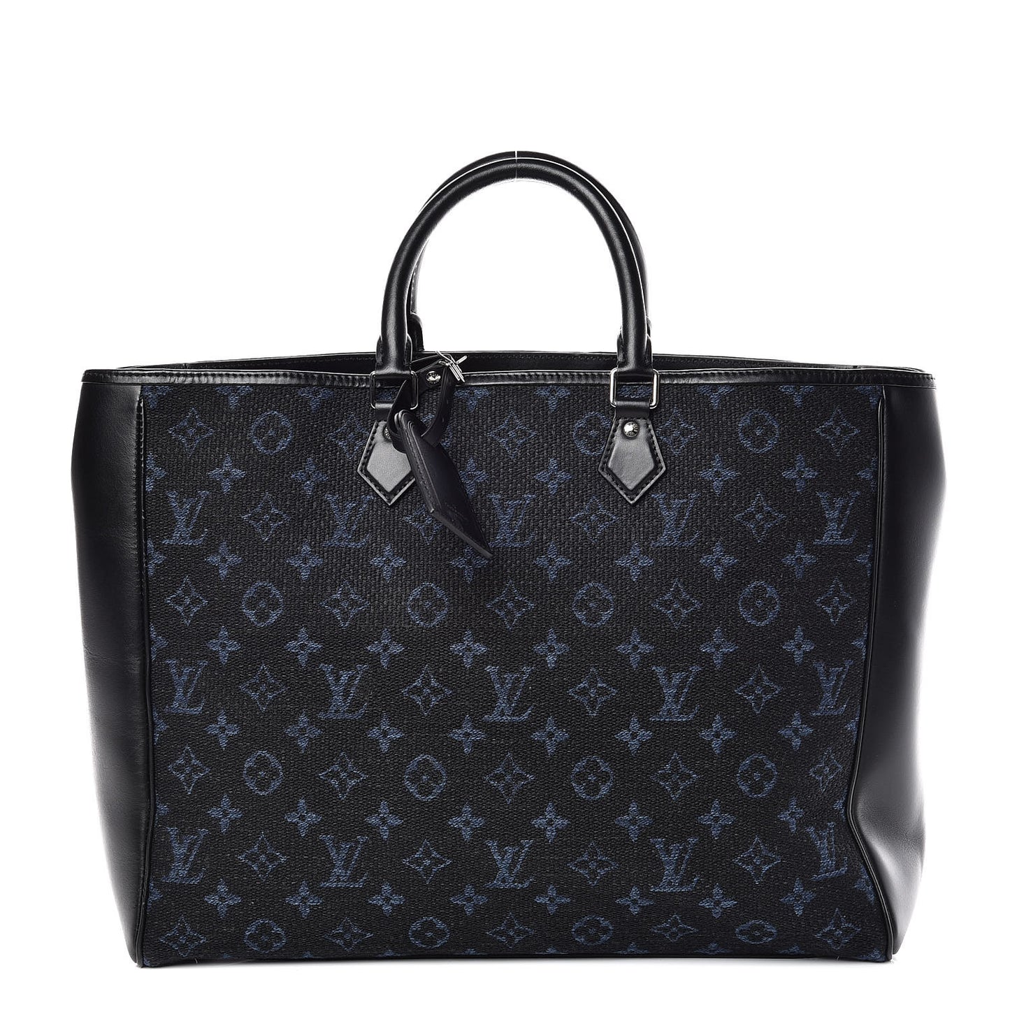 Jacquard Monogram Grand Sac Cobalt
