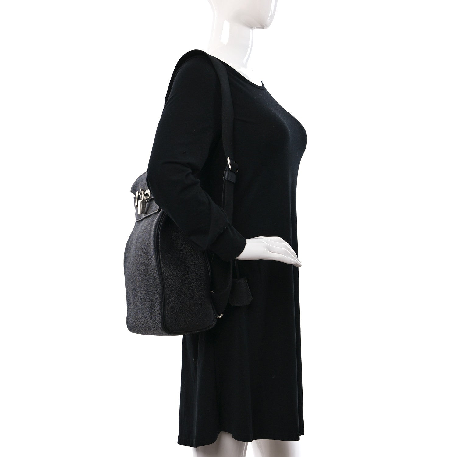 Hermes Togo Hac a Dos GM Backpack Black 2 of 11