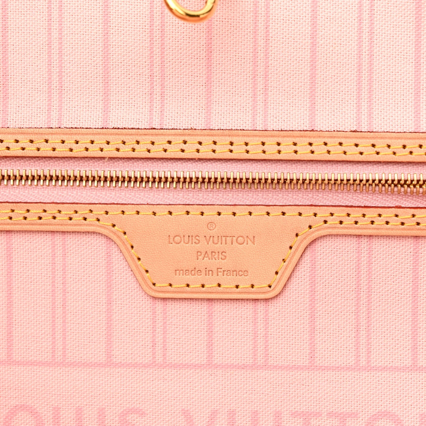 Damier Azur Neo Neverfull MM Rose Ballerine