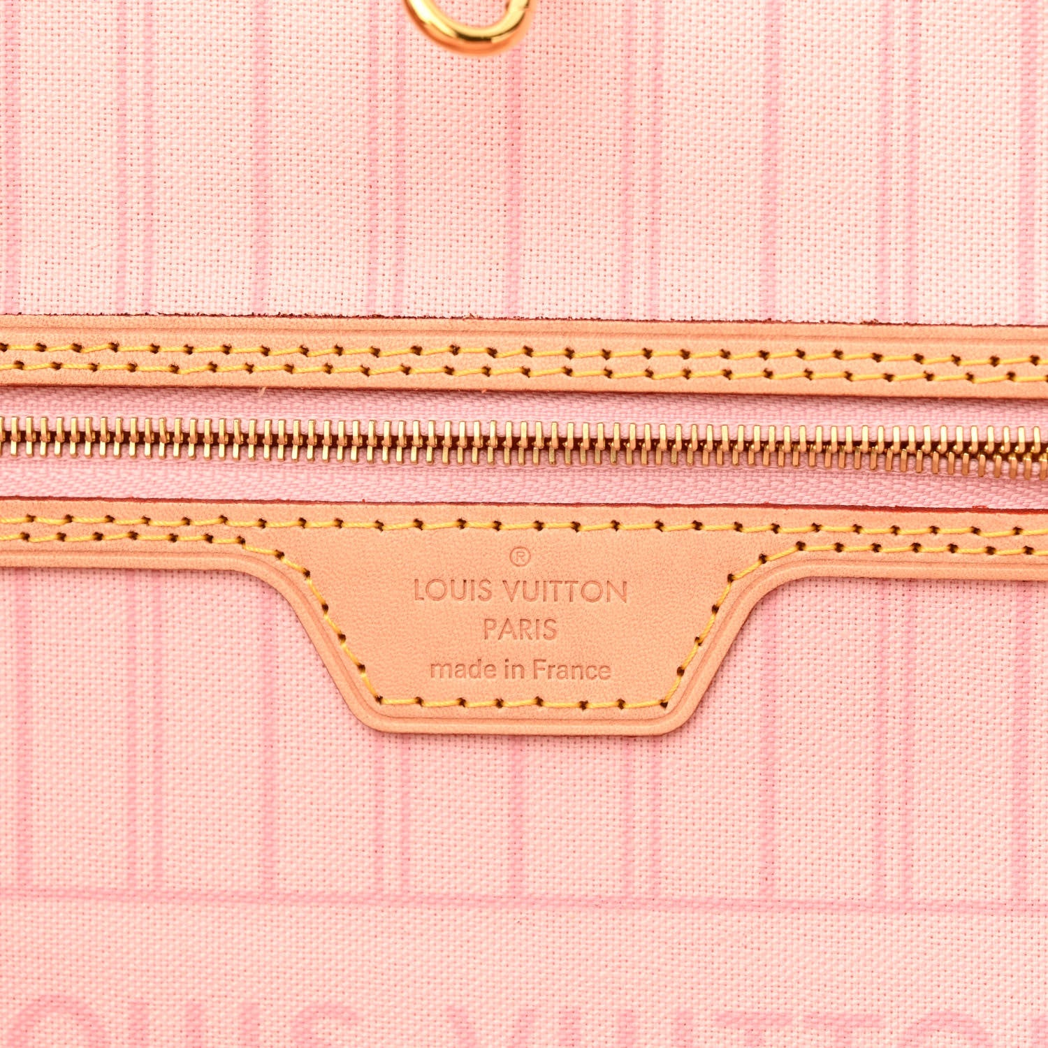 Louis Vuitton Damier Azur Neo Neverfull MM Rose Ballerine 8 of 12