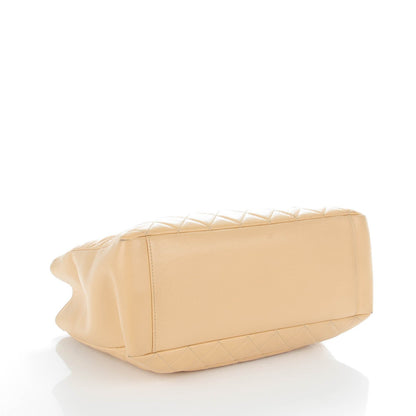 Chanel Caviar Quilted Grand Shopping Tote GST Beige Clair 4 of 7