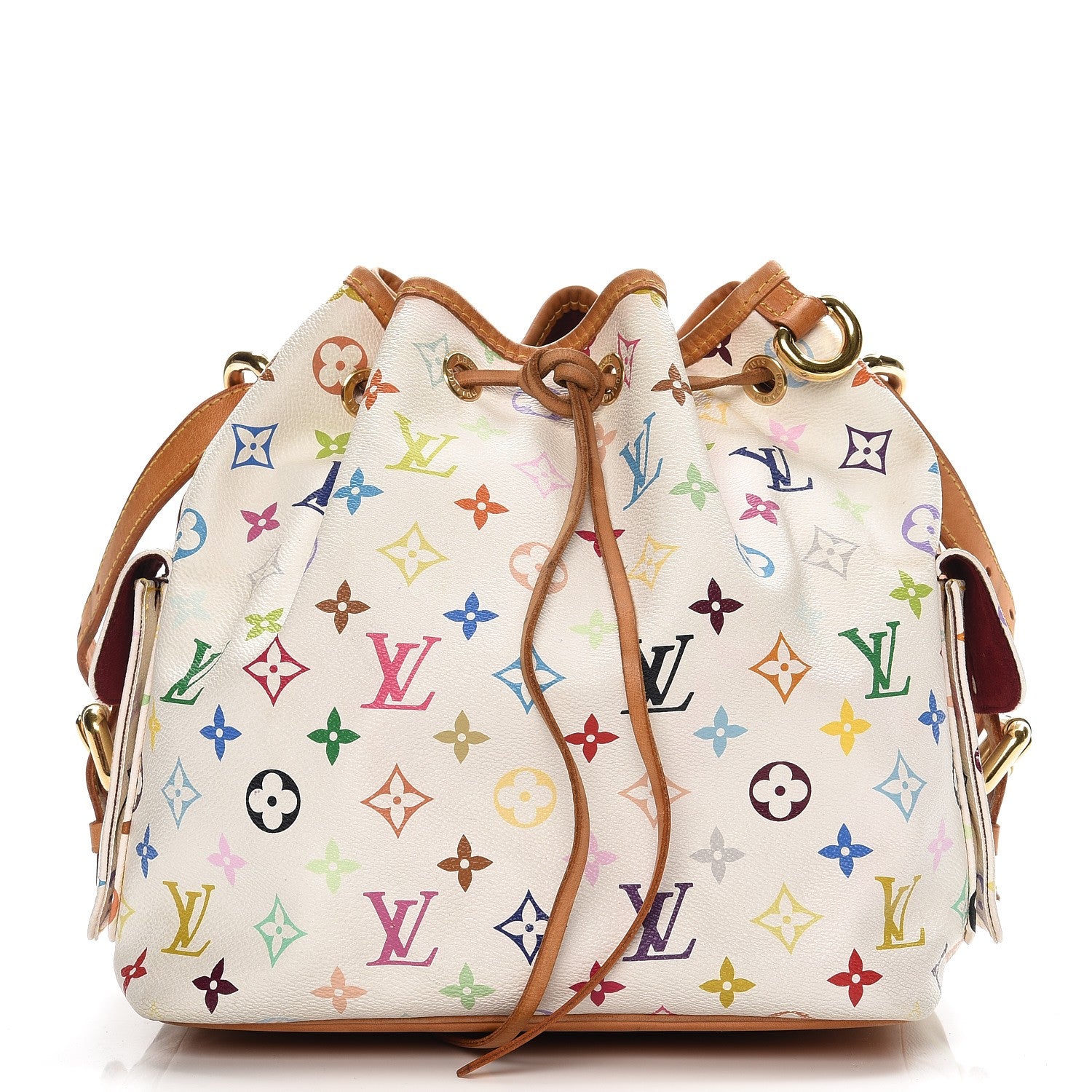 Louis Vuitton Monogram Multicolor Petit Noe White 1 of 10