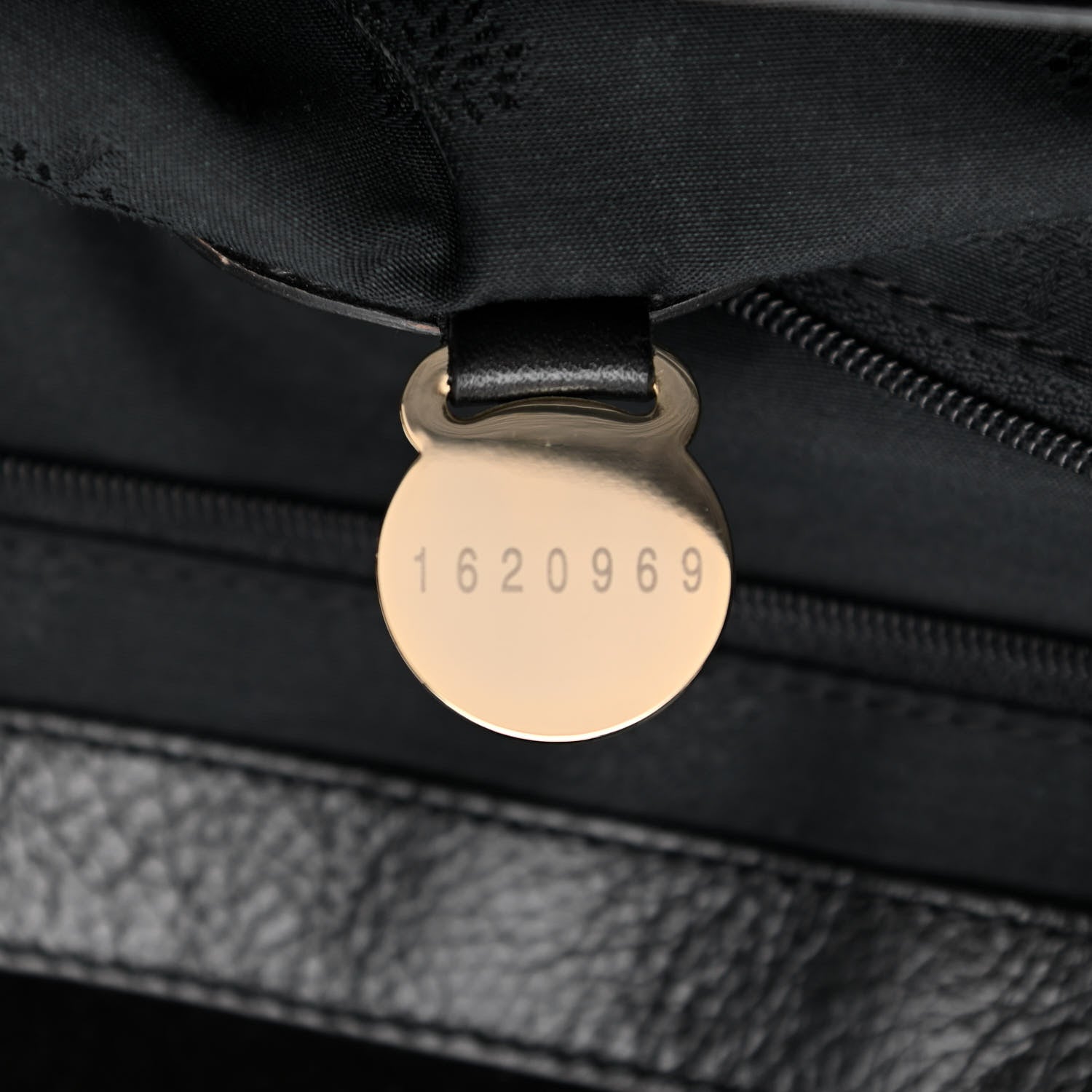 Mulberry Small Classic Grain Calfskin Medium Lily Black 7 of 10
