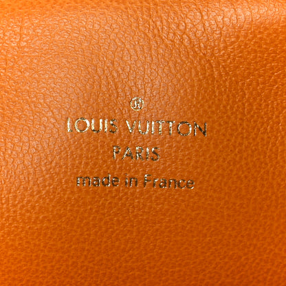Louis Vuitton Lambskin Embossed Monogram Coussin MM Black 8 of 12