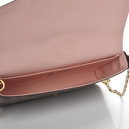 Louis Vuitton Monogram Lovely Birds Pochette Felicie Chain Wallet 5 of 9