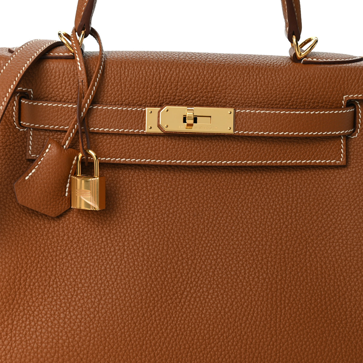 Hermes Togo Kelly Retourne 28 Gold 8 of 11