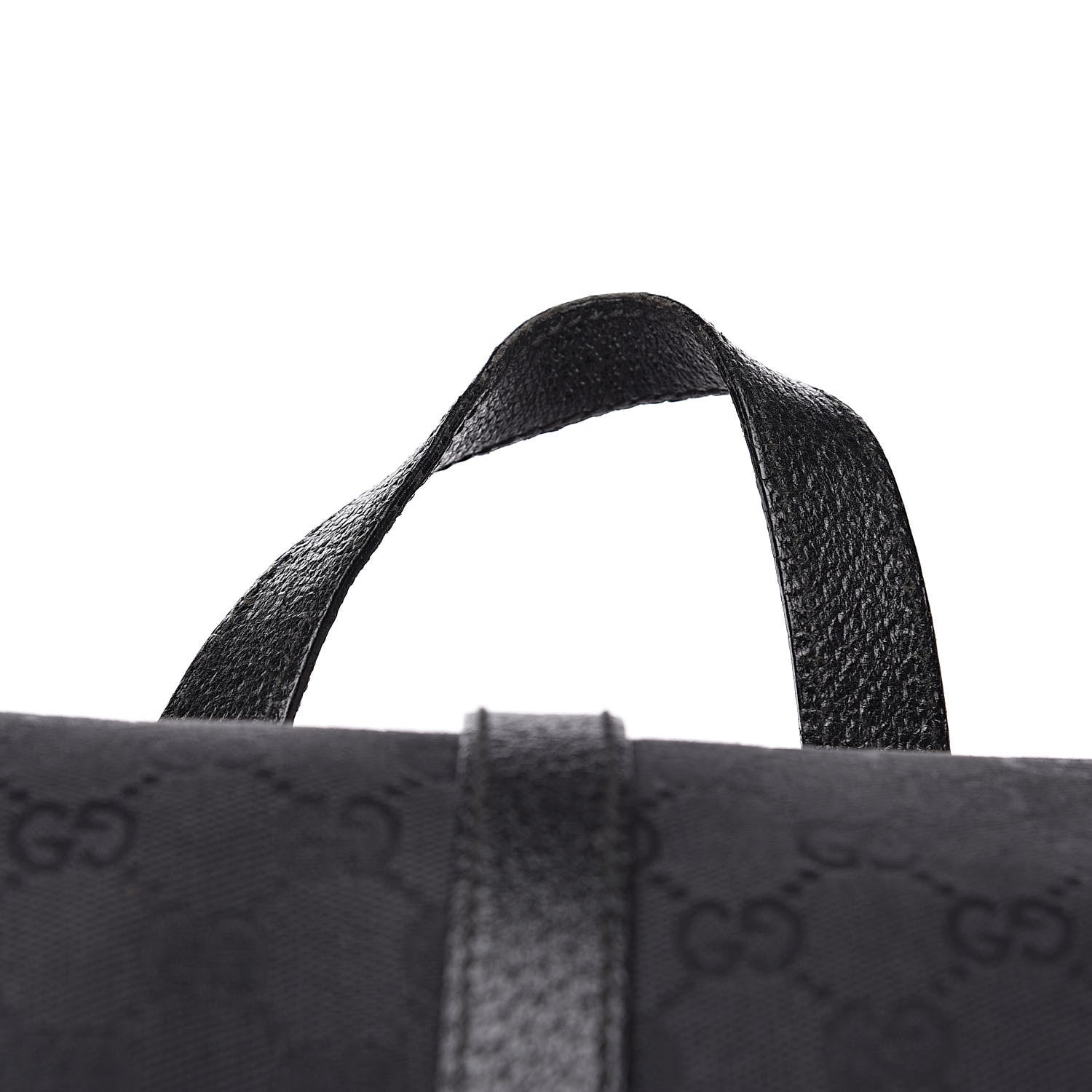 Gucci GG Monogram Single Buckle Backpack Black 14 of 14