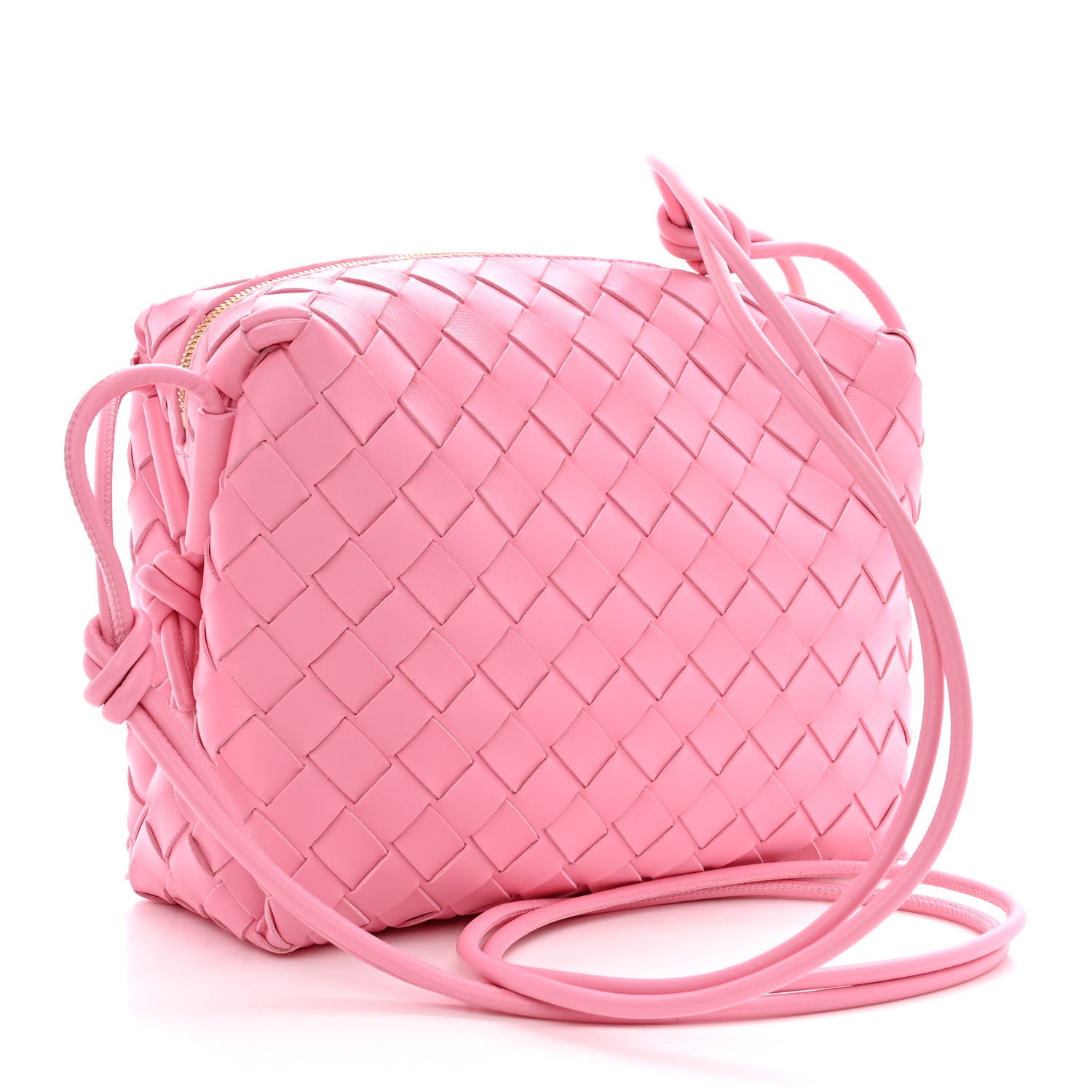 Bottega Veneta Nappa Intrecciato Small Loop Camera Bag Ribbon 3 of 9