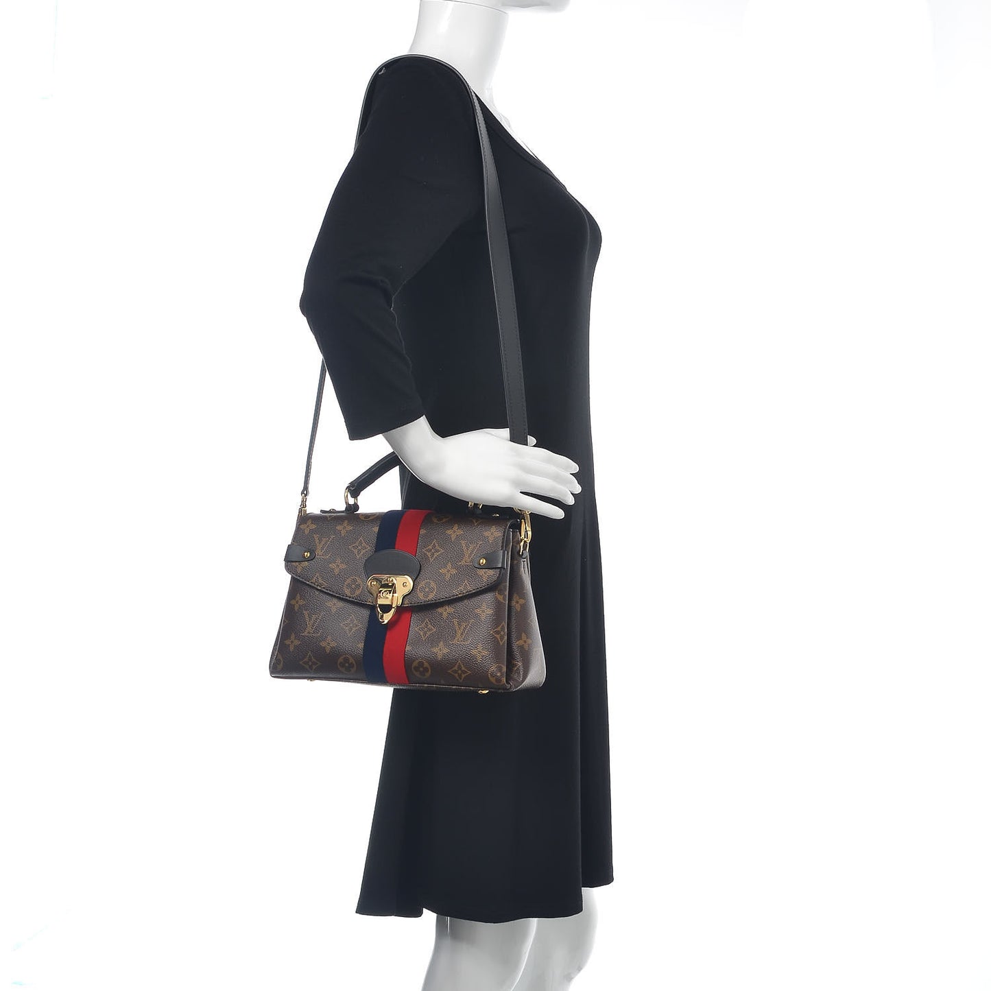 Monogram Georges BB Marine Cherry
