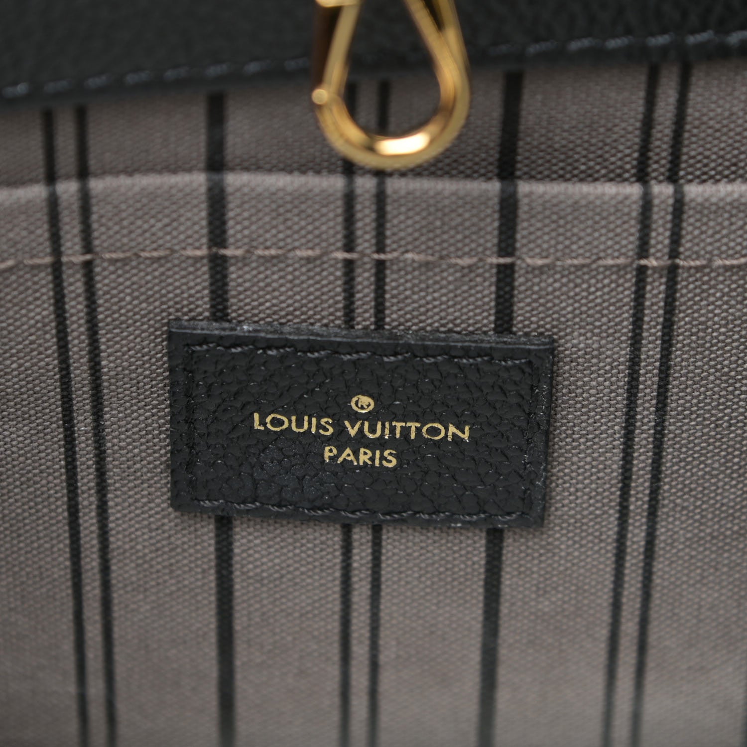 Louis Vuitton Empreinte Montaigne MM Black 6 of 10