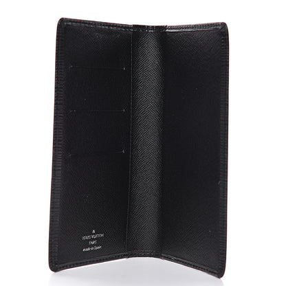 Louis Vuitton Epi Checkbook Cover Black 6 of 9