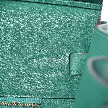 Hermes Taurillon Clemence Birkin 35 Vert Vertigo 13 of 35