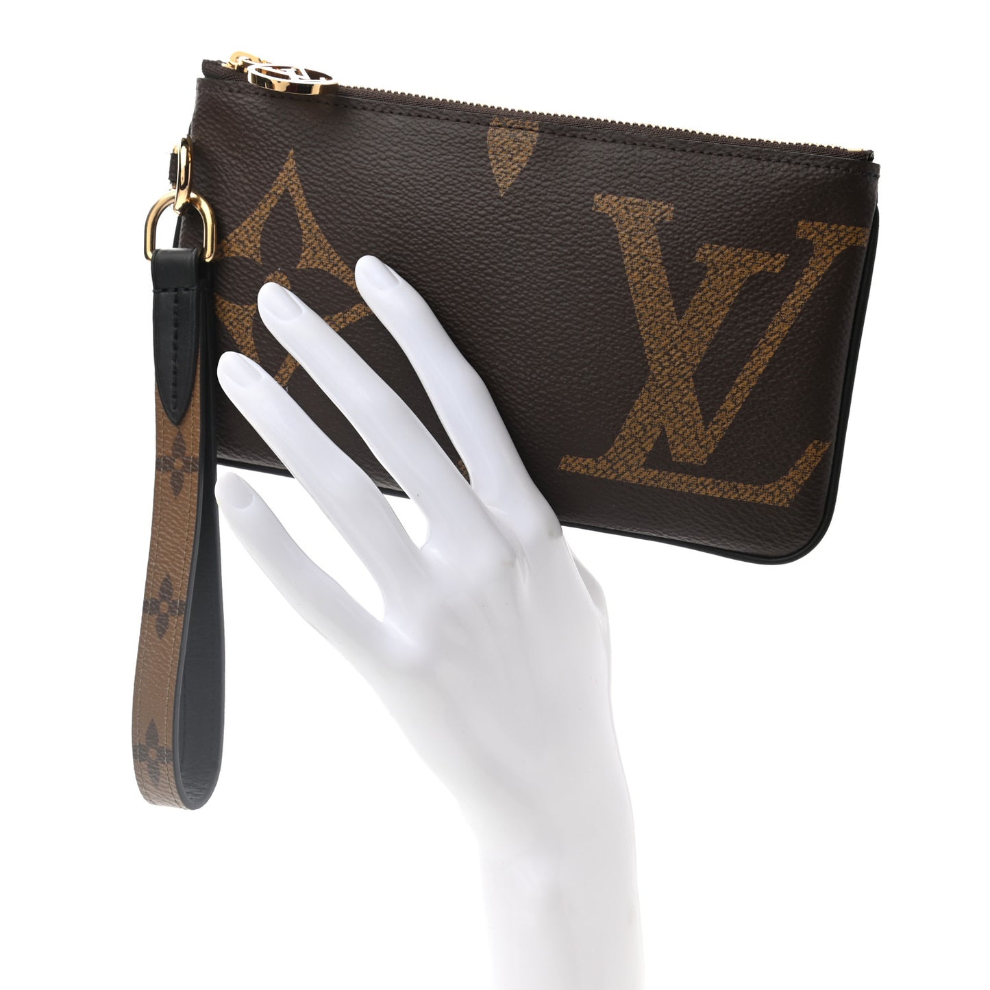 Reverse Monogram Giant Trio Rectangle Pouch