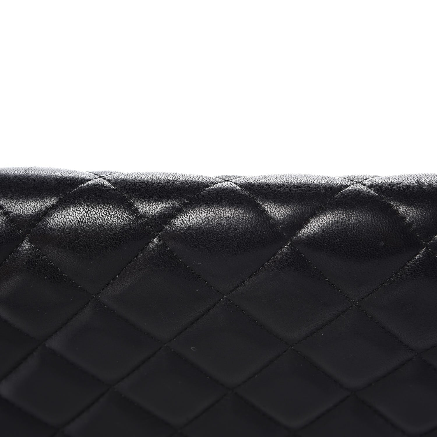 Chanel Lambskin Quilted Maxi Double Flap Black 8 of 14