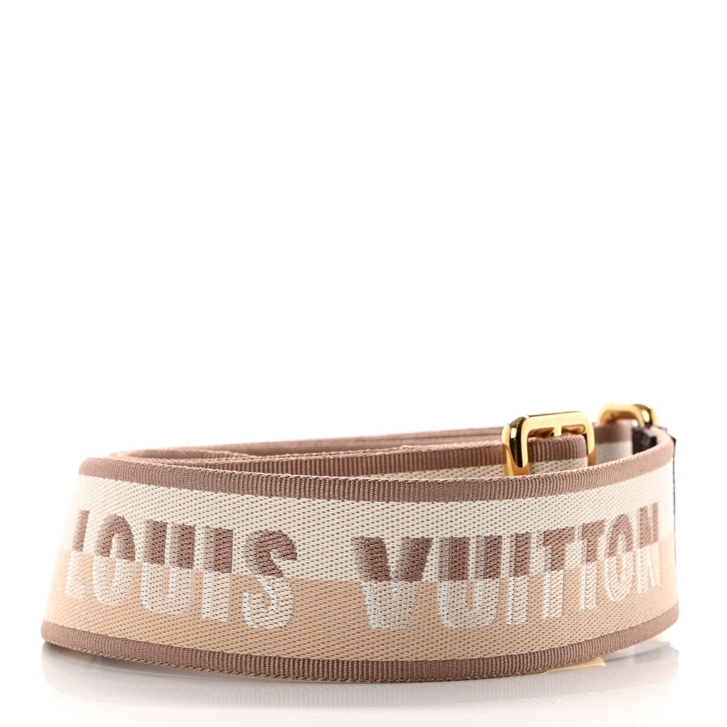 Jacquard Speedy Bandouliere 20 Shoulder Strap Beige Brown