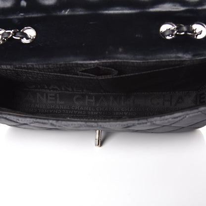 Chanel Velvet Quilted East West Flap Black 5 of 13