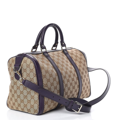 Gucci Monogram Medium Joy Boston Purple 3 of 12