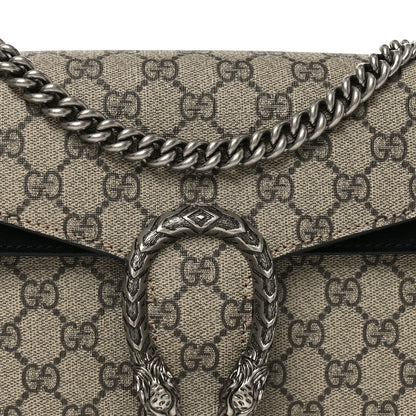 Gucci GG Supreme Monogram Small Dionysus Shoulder Bag Black 7 of 9