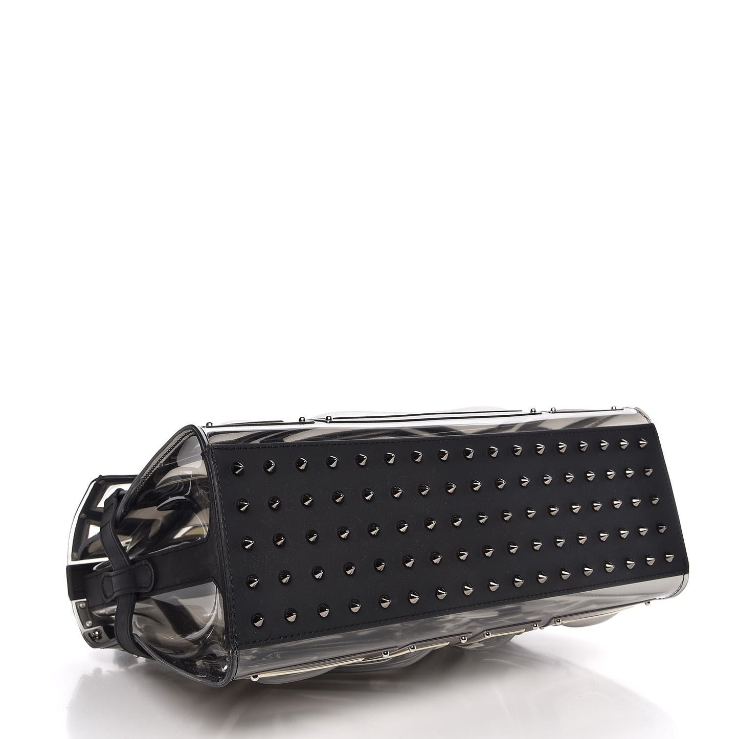 Vinyl Gladiator Tempete Satchel Antique Silver Gold