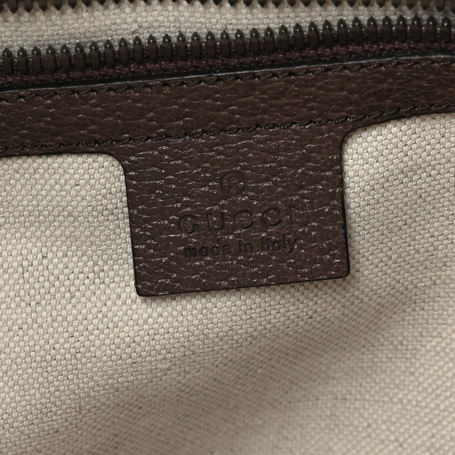 GG Supreme Monogram Textured Dollar Calfskin Web Medium Ophidia Carry-On Duffle Bag Beige Ebony New Acero