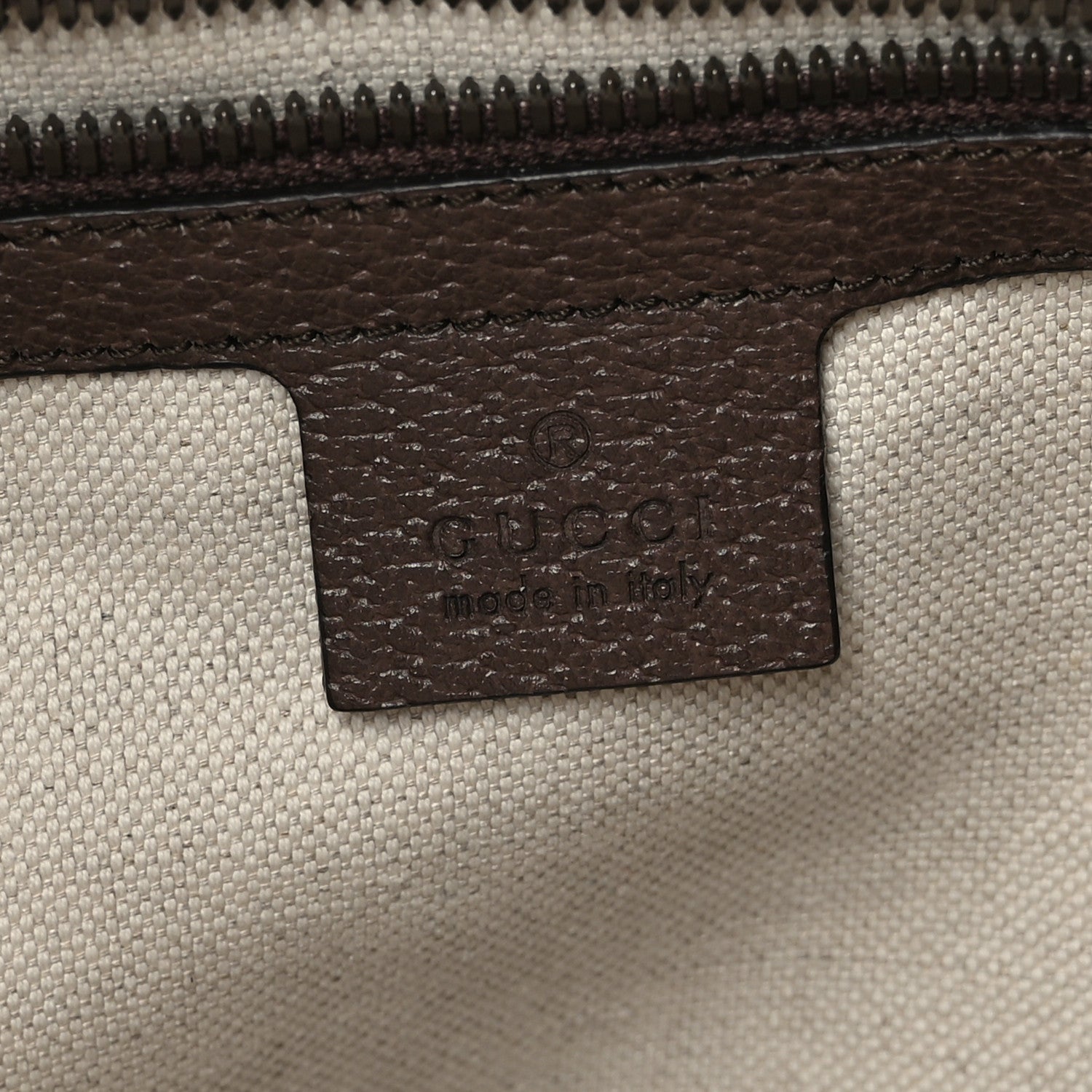 Gucci GG Supreme Monogram Textured Dollar Calfskin Web Medium Ophidia Carry-On Duffle Bag Beige Ebony New Acero 6 of 12