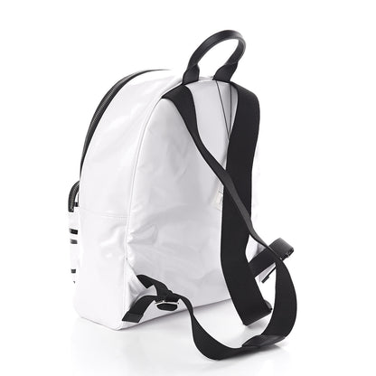 Chanel Vinyl La Pausa Bay Backpack White 3 of 9