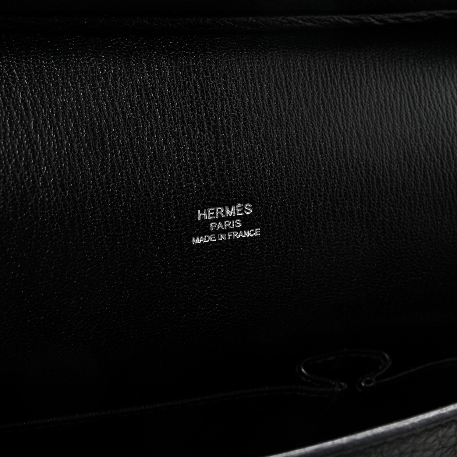 Hermes Taurillon Clemence Jypsiere 28 Black 6 of 9